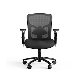 FlexiSpot Bürostuhl C3B Stoff schwarz, Gestell schwarz