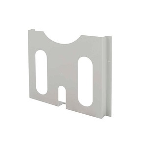 4052301118195 - Schaltplantasche Eichner A4 V-Öffnung Fülltiefe 30 mm selbstklebend zum Anschrauben B 240 x T 30 x H 320 mm Polystyrol RAL 7035 25 Stück