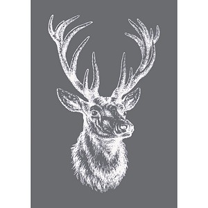 4006166295591 - Siebdruck-Schablone Hirsch 148 x 21 cm 4006166295591 - Siebdruck-Schablone Hirsch 148 x 21 cm