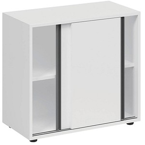 4260672333219 - fm Schiebetürenschrank home office 4260672333219 weiß 1 Fachboden 800 x 400 x 734 cm