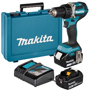 Image of makita DDF484RTE Akku-Bohrschrauber-Set 18,0 V, mit 2 Akkus