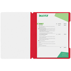LEITZ Schnellhefter 4191 Kunststoff rot DIN A4, 1 St.