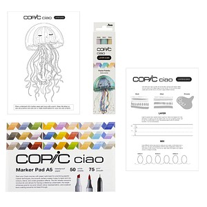 4013695268156 - Ciao 2D Pastel Palette Starter Layoutmarker-Set farbsortiert 10 + 60 mm 1 Set 4013695268156 Copic