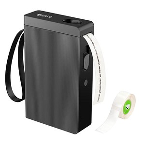 4030152954131 - Etikettendrucker Etikettiergerät Beschriftungsgerät selbstklebend Labeldrucker Kabelloser Mini Label Printer mit iOS Android Zuhause Büro Bluetooth P22 schwarz