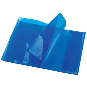 9003106506033 - Heftumschlag blau Kunststoff DIN A5 quer
