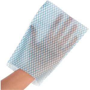 Image of HYGOSTAR unisex Einmalwaschlappen RAUTE weiß Einheitsgröße, 50 St.