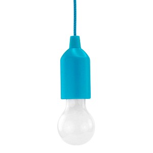 ANS 1600-0174 - Pendelleuchte mit Batterie, PL1W, 25 lm, blau, 3x AAA (Micro)