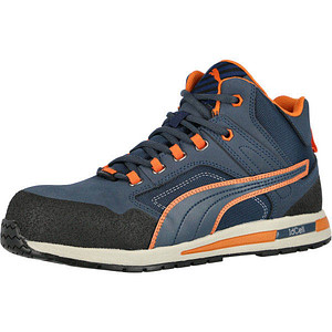 PUMA® Herren S3 Sicherheitsschuhe "CROSSTWIST MID" URBAN PROTECT blau Größe 42