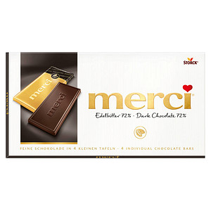 merci® Edelbitter 72 Schokolade 100 g