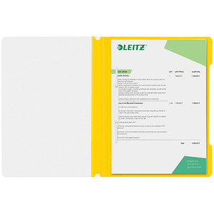 LEITZ Schnellhefter 4191 Kunststoff gelb DIN A4, 1 St.