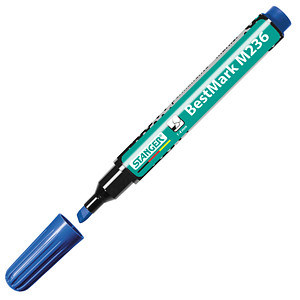 4011886001858 - BestMark M236 Permanentmarker blau 10 - 40 mm 4011886001858 Stanger