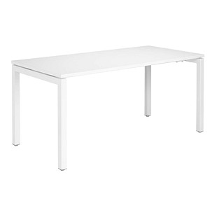 4260090177211 - Schreibtisch 110438 65-130cm (H) 160x80cm (BxT) rechteckig weiß weiß 4260090177211 Gürkan 4260090177211 - Schreibtisch 110438 65-130cm (H) 160x80cm (BxT) rechteckig weiß weiß 4260090177211 Gürkan