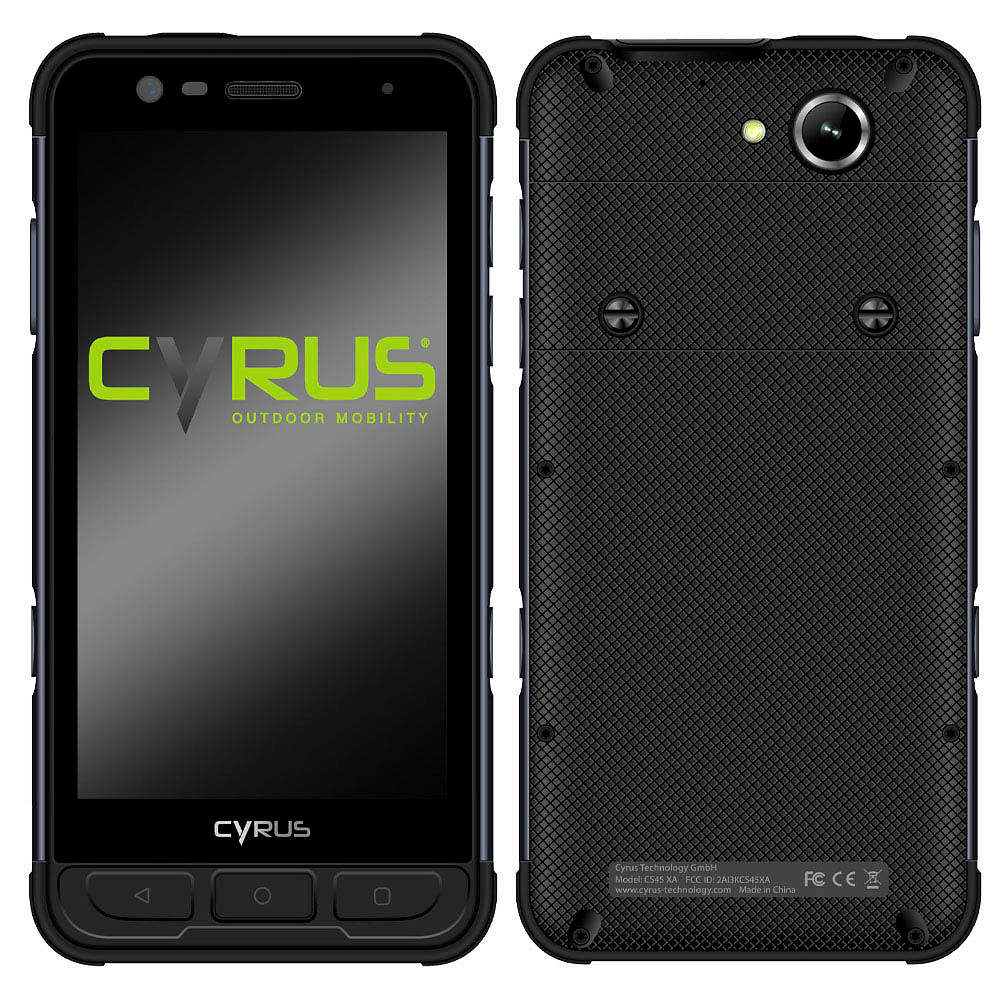 CYRUS CS45 XA Outdoor-Smartphone schwarz 64 GB