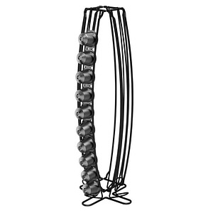4047443494184 - Xavax Kaffee-Kapselständer für Nespresso Halter für 40 Kapseln Schwarz-matt