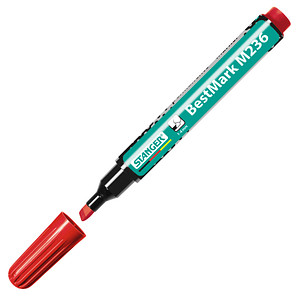 4011886001865 - BestMark M236 Permanentmarker rot 10 - 40 mm 4011886001865 Stanger