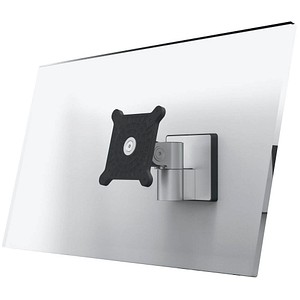 DURABLE Monitor-Halterung 508923 silber für 1 Monitor, Wandhalterung