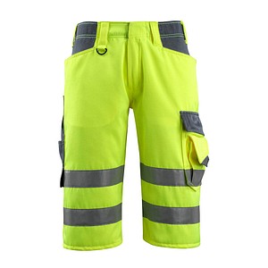 5711074301539 - Arbeitshose Luton Warnschutz Unisex hi-vis gelb schwarzblau Größe 58 5711074301539 MASCOT