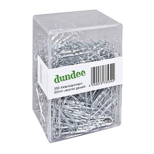 4250073735392 - Aktenklammern silber glanzverzinkt 350 St 4250073735392 - Aktenklammern silber glanzverzinkt 350 St