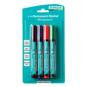 4011886027216 - BestMark M235 Permanentmarker-Set farbsortiert 10 - 30 mm 4011886027216 4 Stück