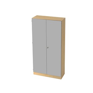 4032062325520 - Aktenschrank 6910 V6910 3 S SG ahorn silber 4 Fachböden 1000 x 420 x 2004 cm