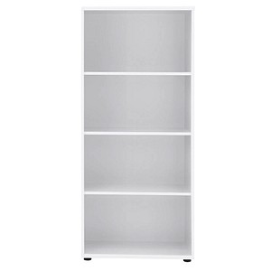 MÖBELPARTNER Aktenregal Cimal weiß 65,0 x 34,0 x 147,0 cm, 1 St.