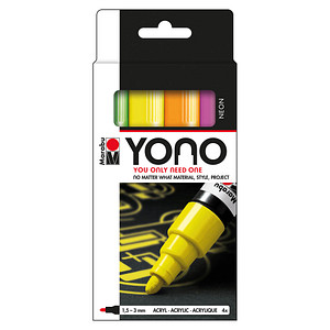 4007751848734 - YONO NEON Acrylstifte-Set farbsortiert 15 - 30 mm 4007751848734 4 Stück