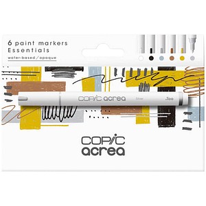 4511338064658 - acrea Essentials Layoutmarker-Set farbsortiert 08 mm 4511338064658 6 Stück