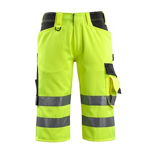 5711074301515 - Arbeitshose Luton Warnschutz Unisex hi-vis gelb schwarzblau Größe 56 5711074301515 MASCOT