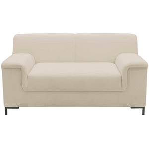 DOMO Collection 1,5-Sitzer Sofa Jamie beige braun Stoff 144,0 x 81,0 x 76,0 cm, 1 St.