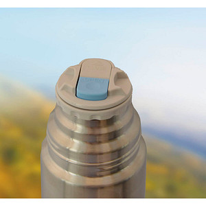 5010576915719 - Isolierkanne THERMOS Light & Compact Kannen Gr 1 l silberfarben (edelstahlfarben) Isolierkannen Kanne aus bruchfestem Edelstahl