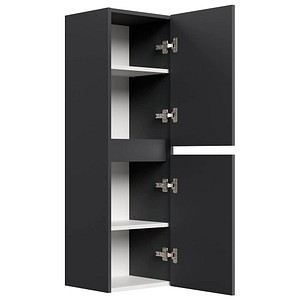 4251982655795 - Limes Badezimmer Hochschrank 112cm Softclose Wandmontage weiß Hgl
