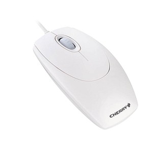 4025112082962 - PC-Maus M-5400-0 M-5400-0 3 Tasten mit Kabel USB-Kabel optisch weiß 4025112082962 Cherry