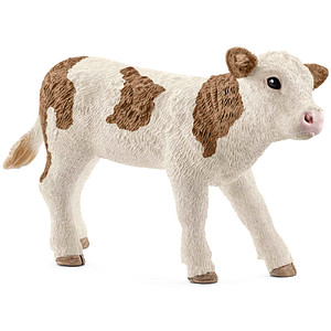 Image of Schleich® Farm World 13802 Fleckvieh-Kalb Spielfigur
