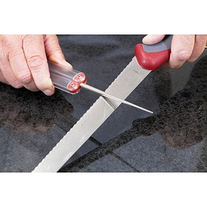0017042011055 - Diamantschärfer DiaFold für Wellenschliff-Messer konisch fein 25 µ Sägezahnung trocken & mit Wasser verwendbar Klappgriffe L 1125 mm rot 0017042011055 - Diamantschärfer DiaFold für Wellenschliff-Messer konisch fein 25 µ Sägezahnung trocken & mit Wasser verwendbar Klappgriffe L 1125 mm rot