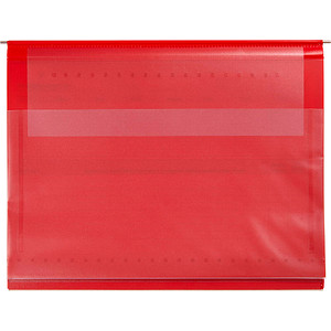 BOI Planettentasche Stan 1 Kunststoff rot DIN A4 1x kaufmännische Heftung, 1 St.