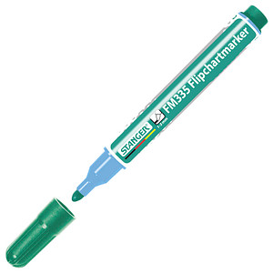 4011886014780 - Flipchart-Marker FM335 713003 Stift grün 1-3mm Rundspitze 4011886014780 Stanger