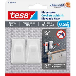 4042448537140 - tesa Klebehaken 05 kg strukturierte Oberflächen