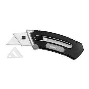 4027521514942 - Sicherheitsmesser Collapsible Utility Knife 18mm Trapezklinge automatischer Klingenrückzug 4027521514942 Westcott