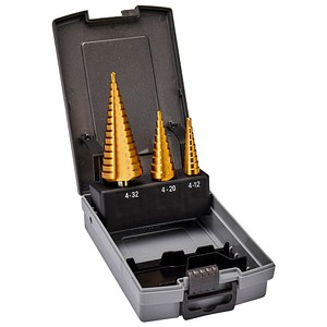 0088381422918 -  HSS Titan D-46573 Stufenbohrer-Set 3-teilig 0088381422918 makita