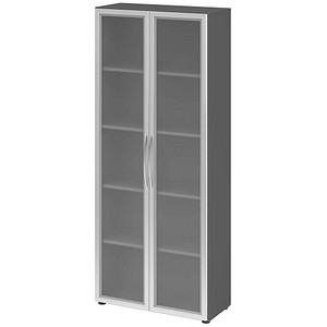 4032062305348 - 4200 Vitrine grafit 4 Fachböden 4032062305348 Hammerbacher 4032062305348 - 4200 Vitrine grafit 4 Fachböden 4032062305348 Hammerbacher