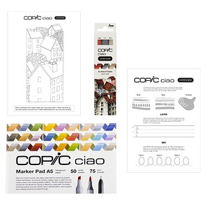 4013695268187 - Ciao 3D Architect Palette Starter Layoutmarker-Set farbsortiert 10 + 60 mm 1 Set 4013695268187 Copic