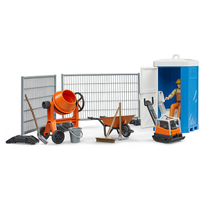 4001702620080 - Baustellenset 62008 Zubehörset für Spielzeugautos 4001702620080 bruder 4001702620080 - Baustellenset 62008 Zubehörset für Spielzeugautos 4001702620080 bruder