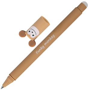 4087205821100 - Animal Erase it! Lama Gelschreiber Monkey 07 mm Schreibfarbe blau 1 St