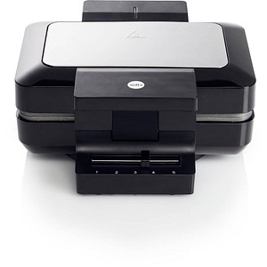 7044876039040 - WILFA Waffeleisen GAUFRES für 2 Belgische Waffeln 1000 Watt BW-1000B schwarz
