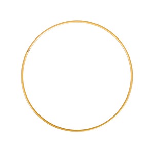 Rayher Metallring beschichtet gold Ø 20,0 cm