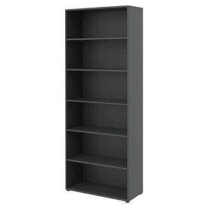 4059484217653 - Büroregal röhr HOME OFFICE (BHT 80x21250x3280 cm) BHT 80x21250x3280 cm grau Aktenregal 4059484217653 - Büroregal röhr HOME OFFICE (BHT 80x21250x3280 cm) BHT 80x21250x3280 cm grau Aktenregal