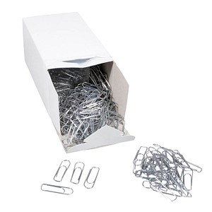 4026164093968 - Büroklammern 32mm Metall verzinkt silber spitz 4026164093968 1000 Stück