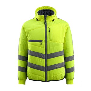 MASCOT® unisex Warnjacke Dartford  gelb, schwarzblau Größe XL