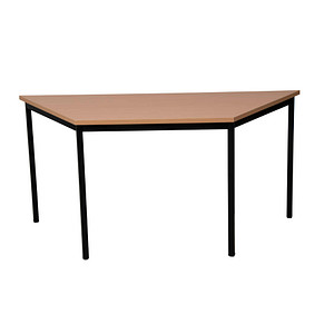 4260090176986 - Mehrzwecktisch buche Trapezform Vierkantrohr schwarz 1200 x 600 x 750 cm 4260090176986 Gürkan 4260090176986 - Mehrzwecktisch buche Trapezform Vierkantrohr schwarz 1200 x 600 x 750 cm 4260090176986 Gürkan