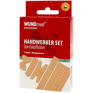 4260206620402 - Pflaster Handwerker Set beige 4260206620402 11 Stück